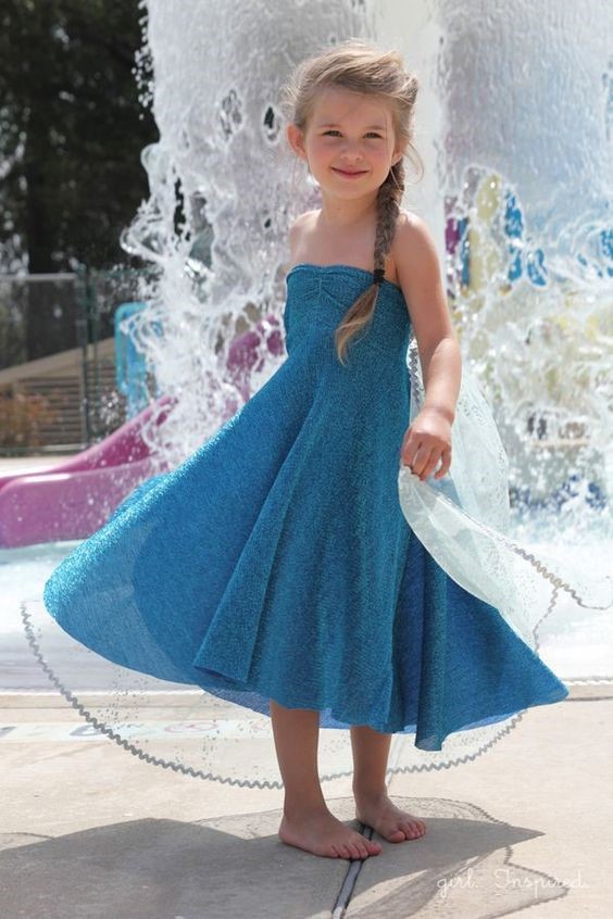 Váy Elsa - Frozen: Xu hướng thời trang trẻ em thống trị 2018
