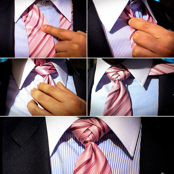 Cách thắt cà vạt cho chú rể